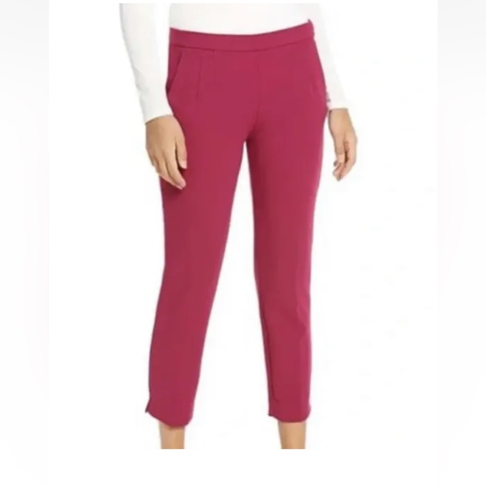 J crew martie pants in fuscia